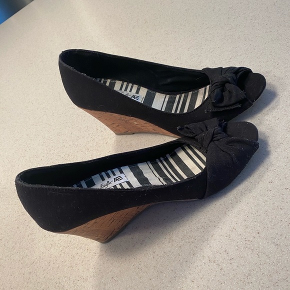 American eagle cork wedges - Picture 2 of 2